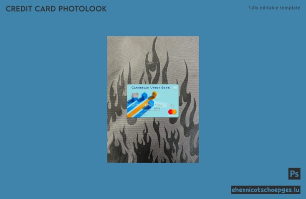 Antigua und Barbuda Caribbean Union Bank Mastercard Photolook Beispielvorschau